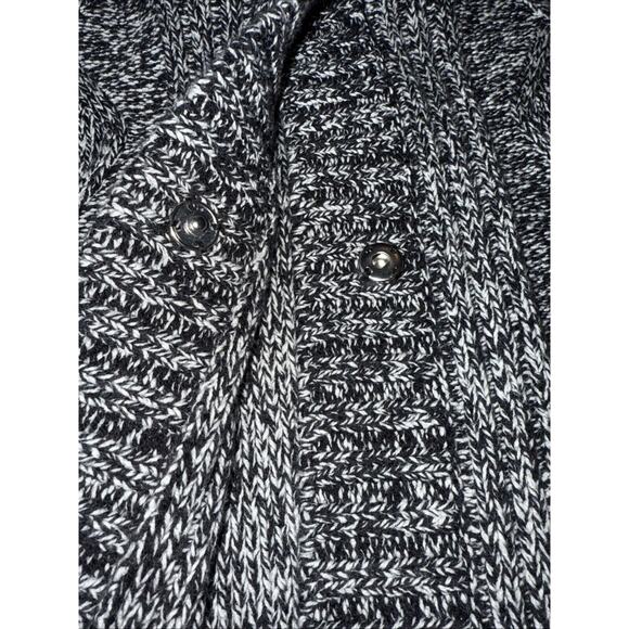 VINTAGE Karen Scott Sweater Black Blend Cardigan - Large - Picture 4 of 7